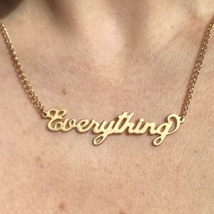 Everything necklace
